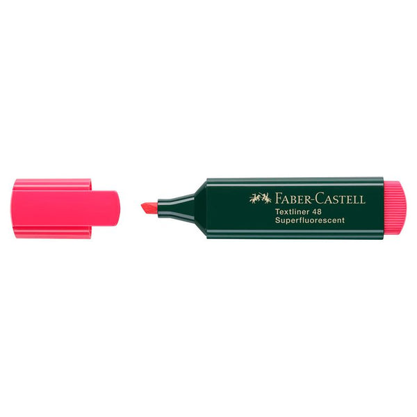 FABER-CASTELL 48 Textmarker rot, 1 St.