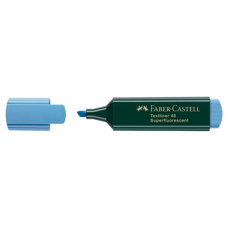 FABER-CASTELL 48 Textmarker blau, 1 St.