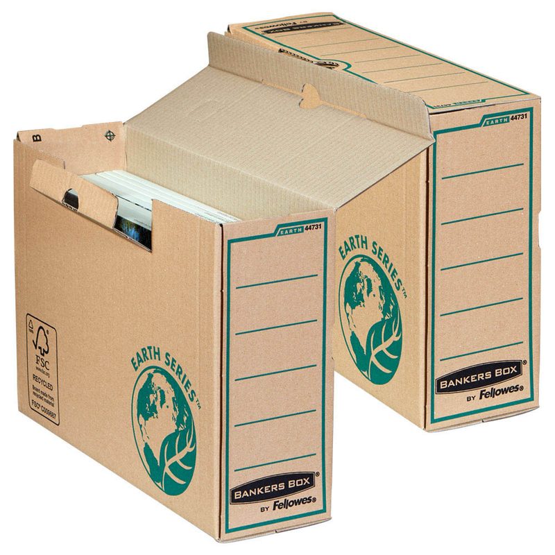 20 Bankers Box Archivboxen Bankers Box  Earth Series A4+ braun 10,0 x 35,0 x 26,0 cm