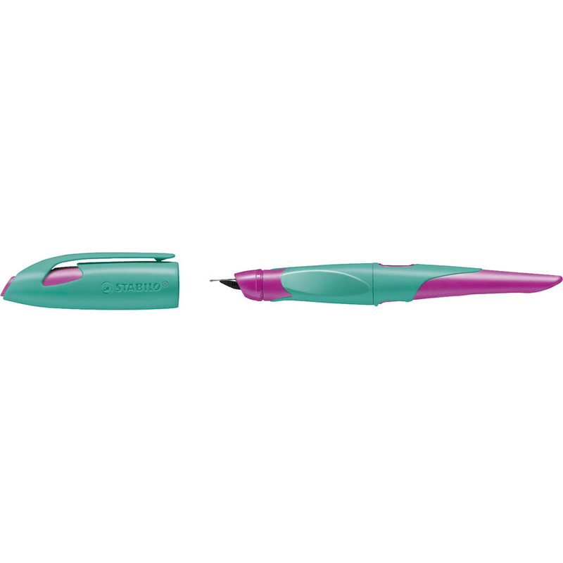 STABILO EASYbirdy Patronenfüller pink/türkis M (mittel)