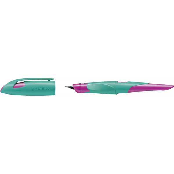 STABILO EASYbirdy Patronenfüller türkis/pink A (für Anfänger)