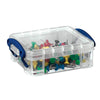 thumb-Really Useful Box Aufbewahrungsbox 0,2 l transparent 12,0 x 8,5 x 4,5 cm