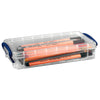 thumb-Really Useful Box Aufbewahrungsbox 0,55 l transparent 22,0 x 10,0 x 4,0 cm