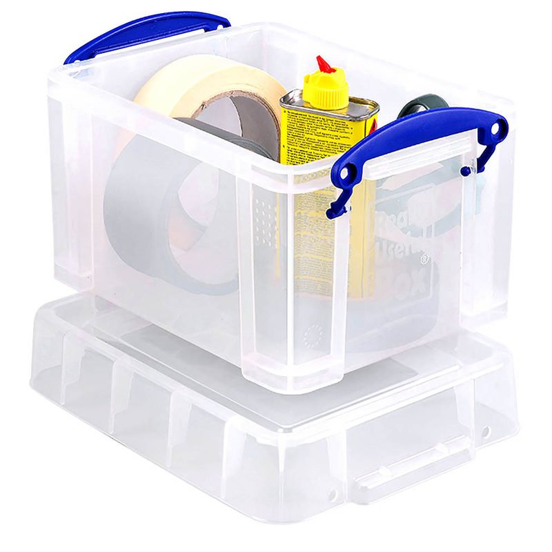 Really Useful Box Aufbewahrungsbox 3,0 l transparent 24,5 x 18,0 x 16,0 cm