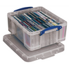 thumb-Really Useful Box Aufbewahrungsbox 18,0 l transparent 48,0 x 39,0 x 20,0 cm