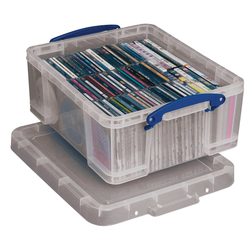 Really Useful Box Aufbewahrungsbox 18,0 l transparent 48,0 x 39,0 x 20,0 cm