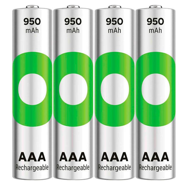 4 GP Akkus ReCyko+ Micro AAA 950 mAh
