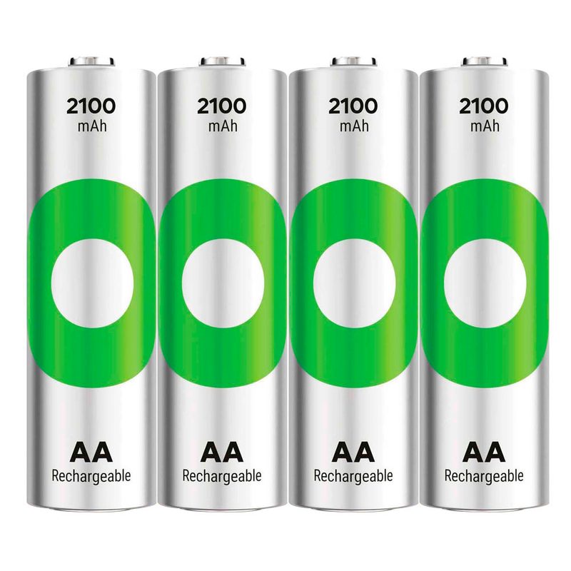 4 GP Akkus ReCyko+ Mignon AA 2.100 mAh