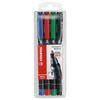 thumb-STABILO OHPen universal Folienstifte-Set farbsortiert permanent 4 St.
