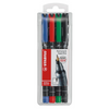 thumb-STABILO OHPen universal Folienstifte-Set farbsortiert permanent 4 St.