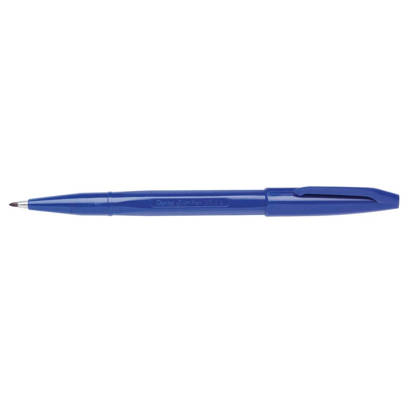 Pentel Sign Pen Filzstift blau, 1 St.