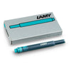 thumb-LAMY T10 Tintenpatronen für Füller türkis 5 St.