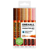 thumb-MOLOTOW CHARACTER-SET Acrylstifte farbsortiert 2,0 mm, 6 St.