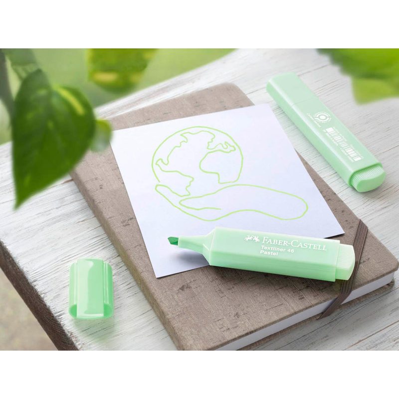 FABER-CASTELL TL 46 Pastell Textmarker grün, 1 St.