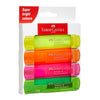 thumb-FABER-CASTELL TL 46 SF Textmarker farbsortiert, 4 St.