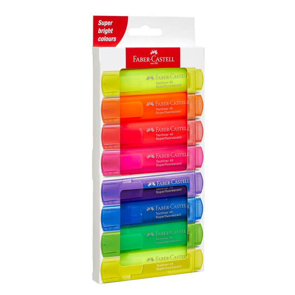 FABER-CASTELL TL 46 SF Textmarker farbsortiert, 8 St.