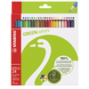 thumb-STABILO GREENcolors Buntstifte farbsortiert, 24 St.