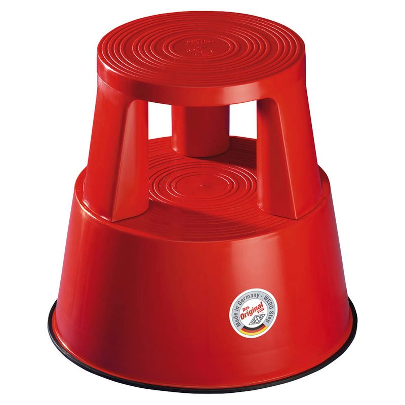 WEDO Rollhocker Step rot Kunststoff