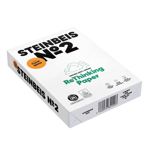 STEINBEIS Recyclingpapier No.2 DIN A4 80 g/qm 500 Blatt