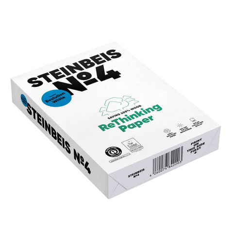 STEINBEIS Recyclingpapier No.4 DIN A4 80 g/qm 500 Blatt
