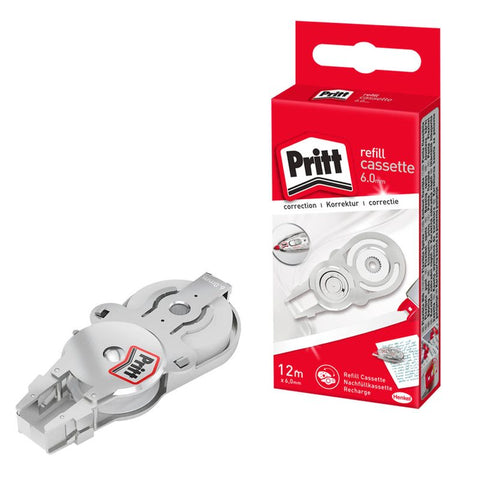 Pritt Nachfüllkassette für Korrekturroller refill flex 6,0 mm