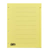 thumb-dots Ordnerregister Vollformat blanko gelb 10-teilig, 5 Satz
