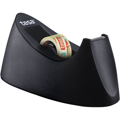 tesa Tischabroller Curve schwarz