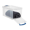 thumb-Really Useful Box Aufbewahrungsbox 8,0 l transparent 34,0 x 20,0 x 17,5 cm