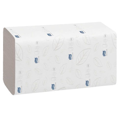 TORK Papierhandtücher 129089 Xpress® H2 Advanced schnellauflösend Interfold-Falzung 2-lagig 4.200 Tücher