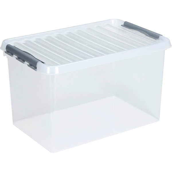 sunware Q-line Aufbewahrungsbox 72,0 l transparent 60,0 x 40,0 x 42,0 cm