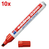 thumb-edding 3300 Permanentmarker rot 1,0 - 5,0 mm, 10 St.
