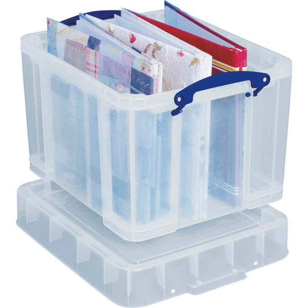 Really Useful Box Aufbewahrungsbox 35,0 l transparent 48,0 x 39,0 x 34,5 cm