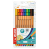thumb-STABILO point 88 Fineliner farbsortiert 0,4 mm, 10 St.