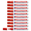 thumb-edding 3000 Permanentmarker rot 1,5 - 3,0 mm, 10 St.