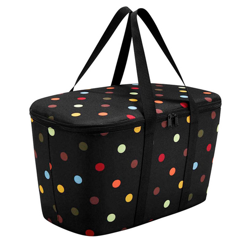 reisenthel® Kühltasche coolerbag Kunstfaser schwarz/bunt bedruckt UH7009