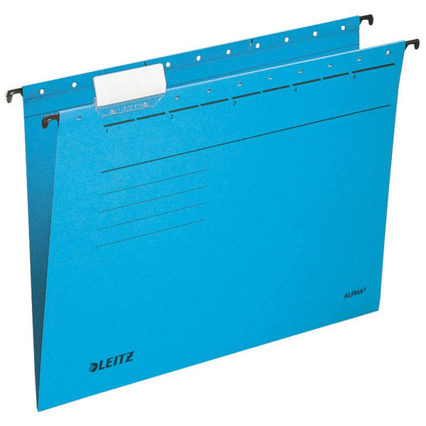 5 LEITZ Hängemappen ALPHA® 1985 blau