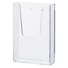thumb-helit Wandprospekthalter transparent 1/3 DIN A4