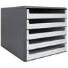 thumb-M&M Schubladenbox  vanille 30057602BE, DIN A4 mit 5 Schubladen