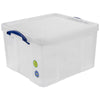 thumb-Really Useful Box Aufbewahrungsbox 42,0 l transparent 52,0 x 44,0 x 31,0 cm