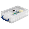 thumb-Really Useful Box Aufbewahrungsbox 4,0 l transparent 39,5 x 25,5 x 8,8 cm