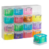 thumb-Really Useful Box Kleinteilemagazin 16x 0,14 l transparent, bunt 28,0 x 8,5 x 22,5 cm