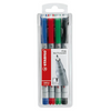 thumb-STABILO OHPen universal Folienstifte-Set farbsortiert non-permanent 4 St.
