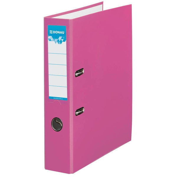DONAU Klassik Ordner pink Karton 5,0 cm DIN A4