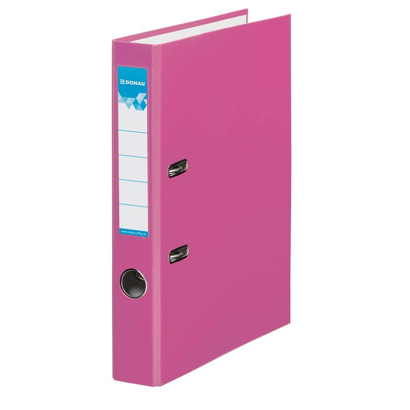 DONAU Klassik Ordner pink Karton 7,5 cm DIN A4
