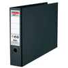 thumb-herlitz maX.file Ordner schwarz marmoriert Karton 7,5 cm DIN A3 quer