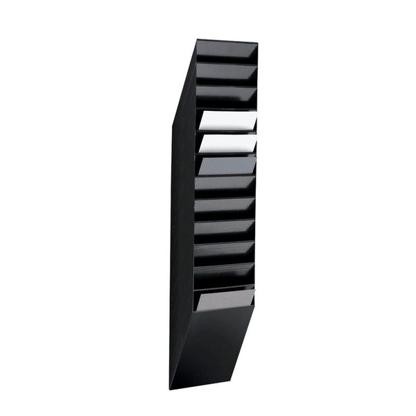 DURABLE Wandprospekthalter FLEXIBOXX schwarz DIN A4