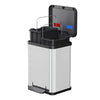 thumb-Hailo Öko duo Plus M Mülltrenner 2x 9,0 l edelstahl