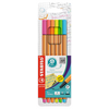 thumb-STABILO point 88 NEON Fineliner farbsortiert 0,4 mm, 6 St.