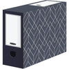 thumb-5 Bankers Box Archivboxen Bankers Box Décor Serie mitternachtsblau/weiß 10,0 x 34,5 x 25,3 cm