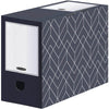 thumb-5 Bankers Box Archivboxen Bankers Box Décor Serie mitternachtsblau/weiß 15,0 x 34,5 x 25,3 cm